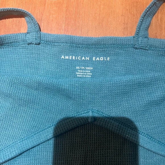 Turquoise American eagle tank - Picture 5 of 5